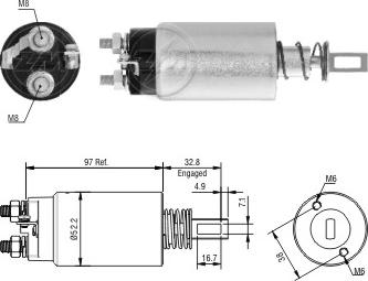 ERA ZM1982 - Elektromagnetni Prekidač, starter www.molydon.hr