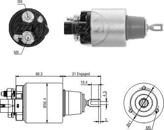 ERA ZM1979 - Elektromagnetni Prekidač, starter www.molydon.hr