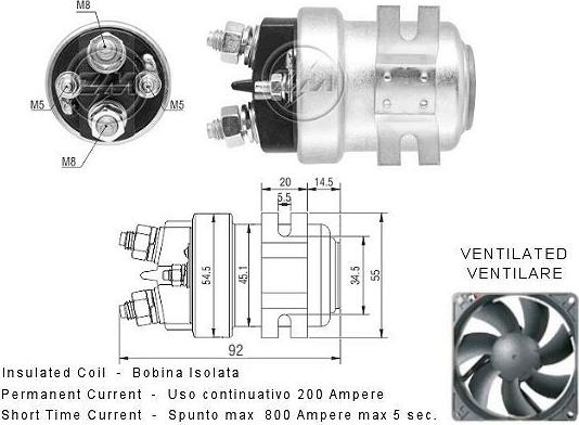 ERA ZM1403 - Elektromagnetni Prekidač, starter www.molydon.hr