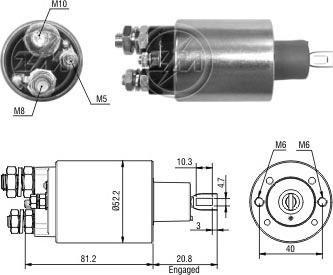 ERA ZM1485 - Elektromagnetni Prekidač, starter www.molydon.hr