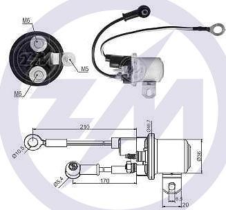 ERA ZM1428 - Elektromagnetni Prekidač, starter www.molydon.hr