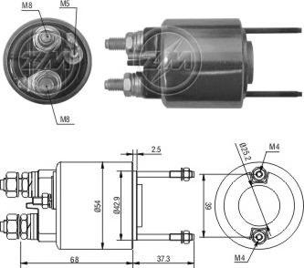 ERA ZM1596 - Elektromagnetni Prekidač, starter www.molydon.hr