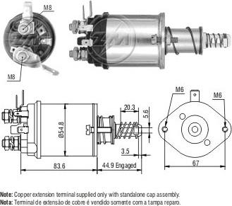 ERA ZM1615 - Elektromagnetni Prekidač, starter www.molydon.hr