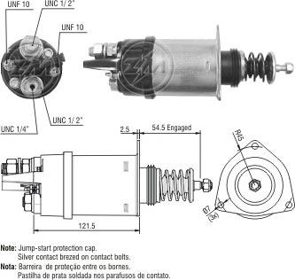 ERA ZM1362 - Elektromagnetni Prekidač, starter www.molydon.hr