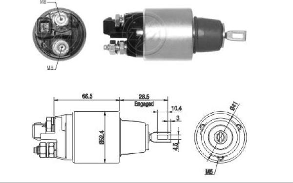 ERA ZM1382 - Elektromagnetni Prekidač, starter www.molydon.hr