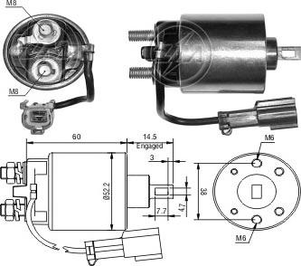 ERA ZM1719 - Elektromagnetni Prekidač, starter www.molydon.hr