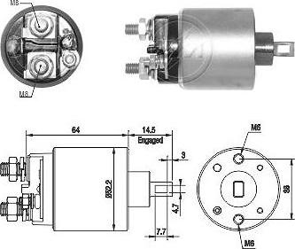 ERA ZM1710 - Elektromagnetni Prekidač, starter www.molydon.hr