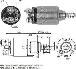 ERA ZM1731 - Elektromagnetni Prekidač, starter www.molydon.hr