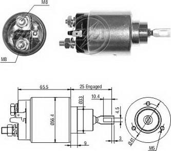 ERA ZM1777 - Elektromagnetni Prekidač, starter www.molydon.hr