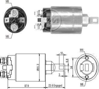 ERA ZM896 - Elektromagnetni Prekidač, starter www.molydon.hr