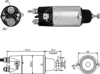 ERA ZM898 - Elektromagnetni Prekidač, starter www.molydon.hr