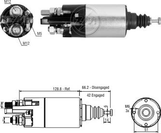 ERA ZM842 - Elektromagnetni Prekidač, starter www.molydon.hr