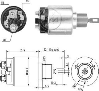 ERA ZM871 - Elektromagnetni Prekidač, starter www.molydon.hr