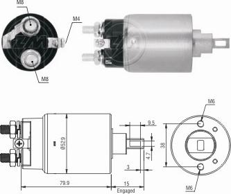 ERA ZM3981 - Elektromagnetni Prekidač, starter www.molydon.hr