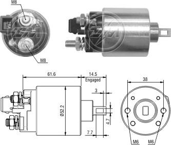 ERA ZM3482 - Elektromagnetni Prekidač, starter www.molydon.hr