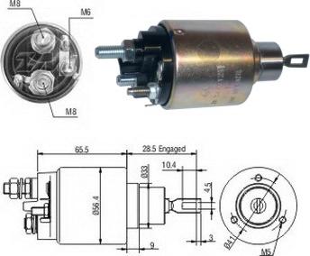 ERA ZM3479 - Elektromagnetni Prekidač, starter www.molydon.hr