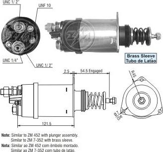 ERA ZM352 - Elektromagnetni Prekidač, starter www.molydon.hr