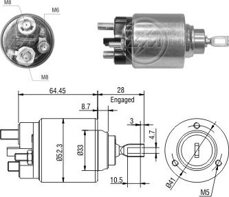 ERA ZM371 - Elektromagnetni Prekidač, starter www.molydon.hr