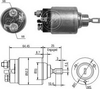 ERA ZM373 - Elektromagnetni Prekidač, starter www.molydon.hr