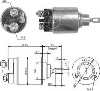 ERA ZM372 - Elektromagnetni Prekidač, starter www.molydon.hr