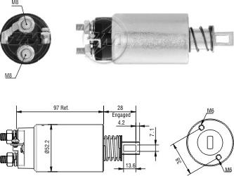 ERA ZM2982 - Elektromagnetni Prekidač, starter www.molydon.hr