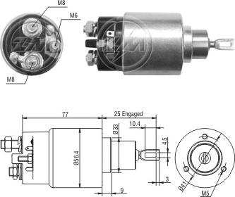 ERA ZM2973 - Elektromagnetni Prekidač, starter www.molydon.hr