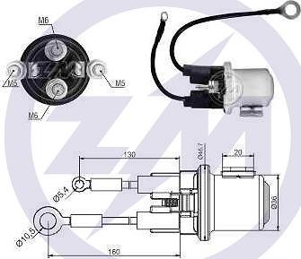 ERA ZM2408 - Elektromagnetni Prekidač, starter www.molydon.hr