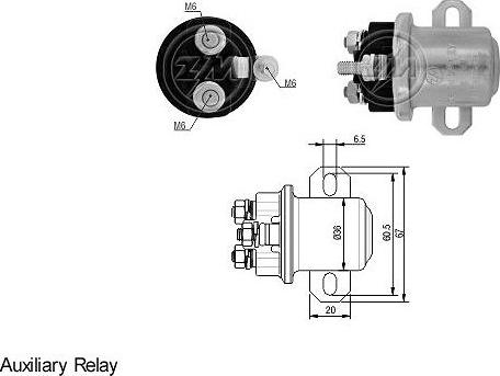 ERA ZM2407 - Elektromagnetni Prekidač, starter www.molydon.hr