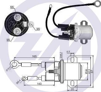 ERA ZM2428 - Elektromagnetni Prekidač, starter www.molydon.hr