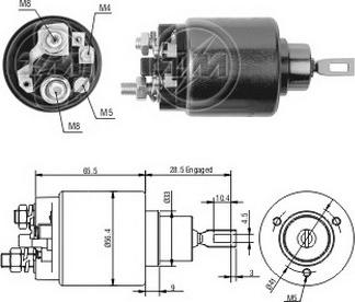 ERA ZM2571 - Elektromagnetni Prekidač, starter www.molydon.hr