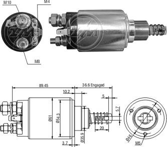 ERA ZM2640 - Elektromagnetni Prekidač, starter www.molydon.hr