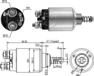 ERA ZM2639 - Elektromagnetni Prekidač, starter www.molydon.hr