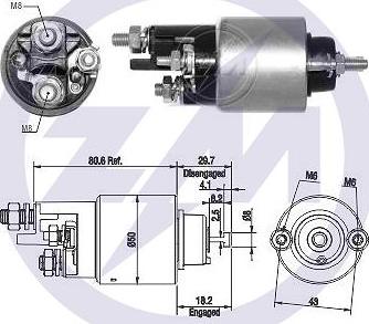 ERA ZM2708 - Elektromagnetni Prekidač, starter www.molydon.hr