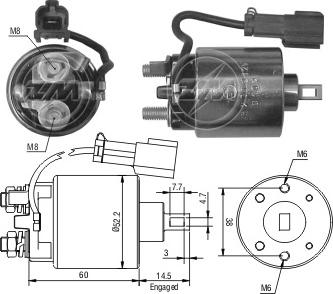 ERA ZM2719 - Elektromagnetni Prekidač, starter www.molydon.hr