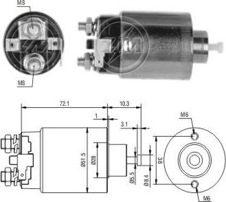 ERA ZM790 - Elektromagnetni Prekidač, starter www.molydon.hr