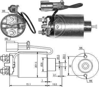 ERA ZM793 - Elektromagnetni Prekidač, starter www.molydon.hr