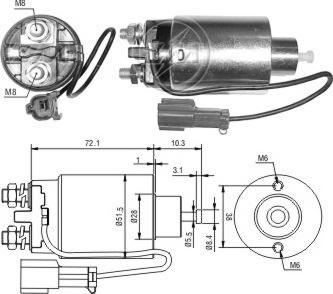 ERA ZM792 - Elektromagnetni Prekidač, starter www.molydon.hr