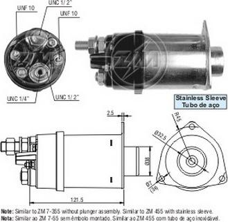 ERA ZM7456 - Elektromagnetni Prekidač, starter www.molydon.hr