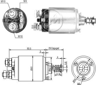 ERA ZM740 - Elektromagnetni Prekidač, starter www.molydon.hr