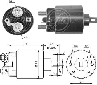 ERA ZM716 - Elektromagnetni Prekidač, starter www.molydon.hr