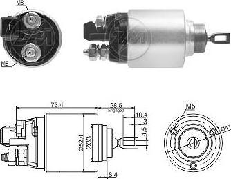 ERA ZM7381 - Elektromagnetni Prekidač, starter www.molydon.hr