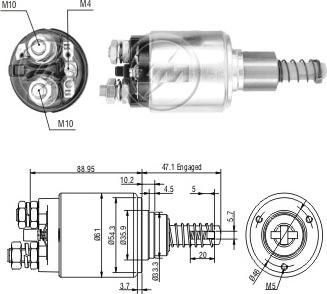 ERA ZM732 - Elektromagnetni Prekidač, starter www.molydon.hr