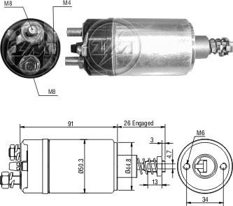 ERA ZM729 - Elektromagnetni Prekidač, starter www.molydon.hr