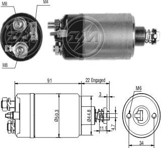 ERA ZM727 - Elektromagnetni Prekidač, starter www.molydon.hr