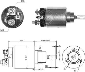 ERA ZM777 - Elektromagnetni Prekidač, starter www.molydon.hr