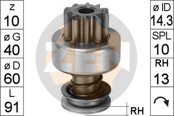 ERA ZN0118 - Pogonski Zupčanik, starter www.molydon.hr