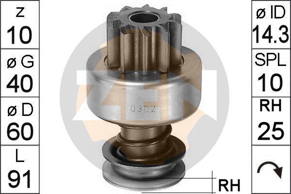 ERA ZN0302 - Pogonski Zupčanik, starter www.molydon.hr