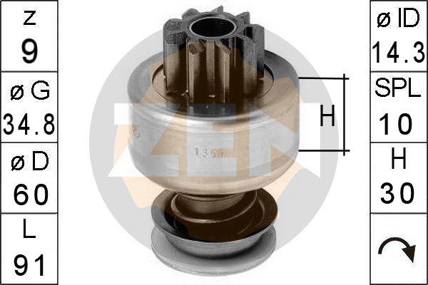 ERA ZN1364 - Pogonski Zupčanik, starter www.molydon.hr