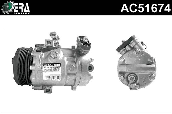 ERA Benelux AC51674 - Kompresor, klima-Uređaj www.molydon.hr