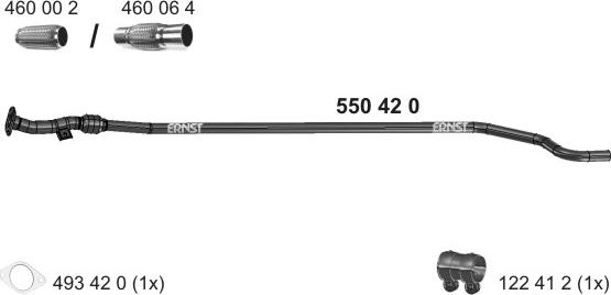 ERNST 550420 - Ispušna cijev www.molydon.hr